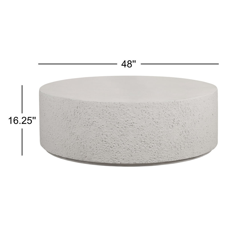 Otero Outdoor Round Coffee Table