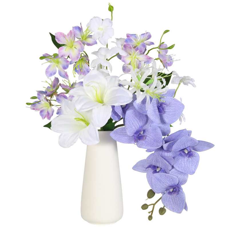 Arrangement in Vase, Purple