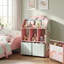 Bibliothèque pour enfants avec rangement, armoire de rangement pour jouets et présentoir à livres-174183676