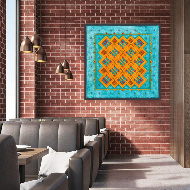 Print, 121.92cm H x 121.92cm W