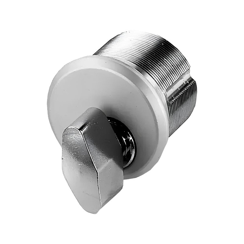 Finition en aluminium pour cylindre à mortaise Brixwell 19-409,  Aluminium