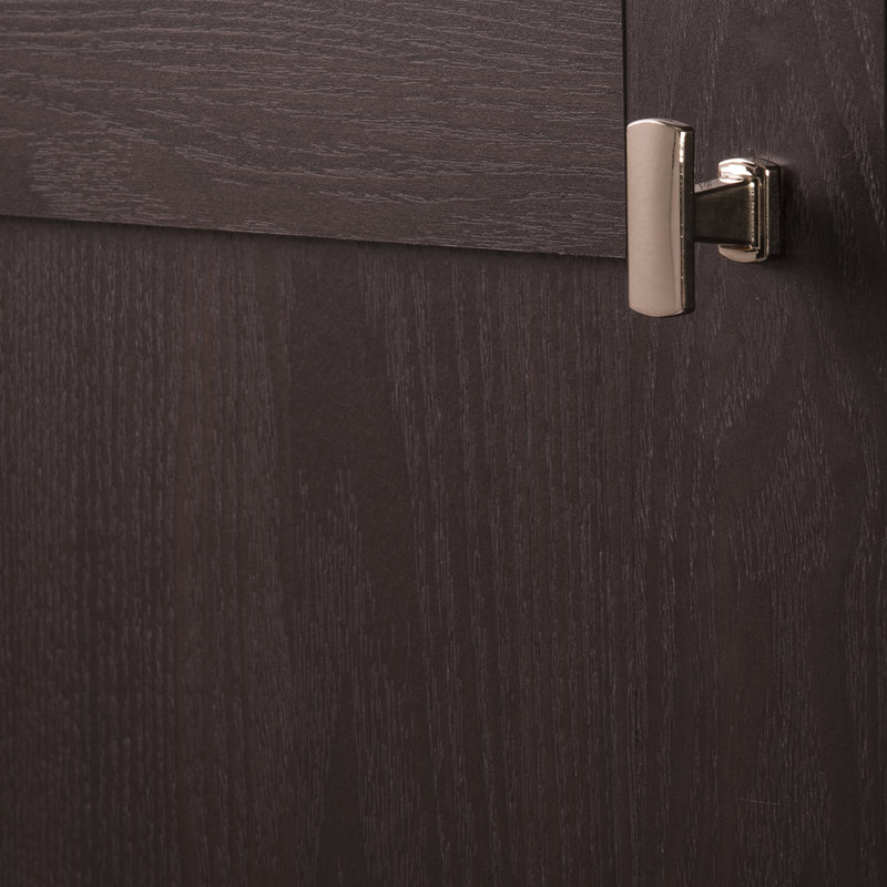 Rotterdam 1" Length Bar Knob, Polished Nickel