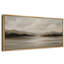 Large Framed Canvas Print Wall Art - Neutral Abstract Landscape Print for Minimalist Modern Wall Decor-116848501-116848499