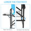 26In Iron Pipe Folding Director Chair With Built-In Cup Holder, Side Table, Storage Pocket-622272757
