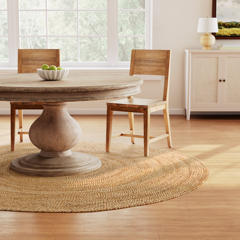 Gage Hand Braided Indoor Rug, Round 8'