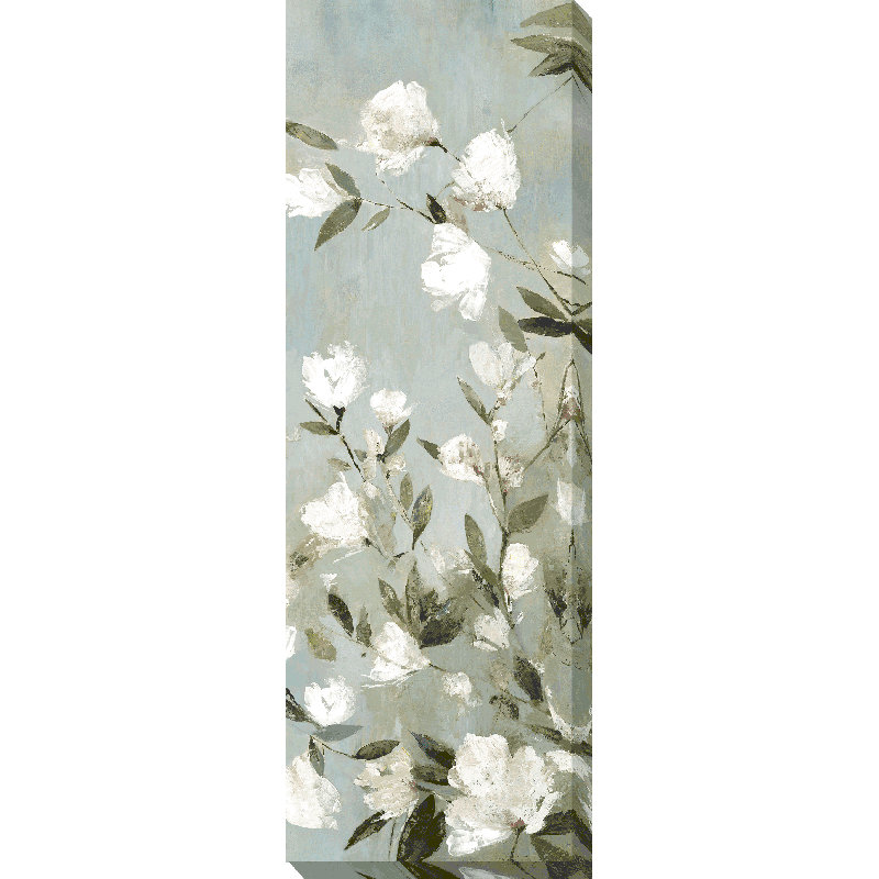Magnolia Duo I - Wrapped Canvas Rectangle Print