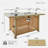Propane Gas Fire Pit Table With Glass Wind Guard And An Open Basket-wave Patterned Wicker-947424577