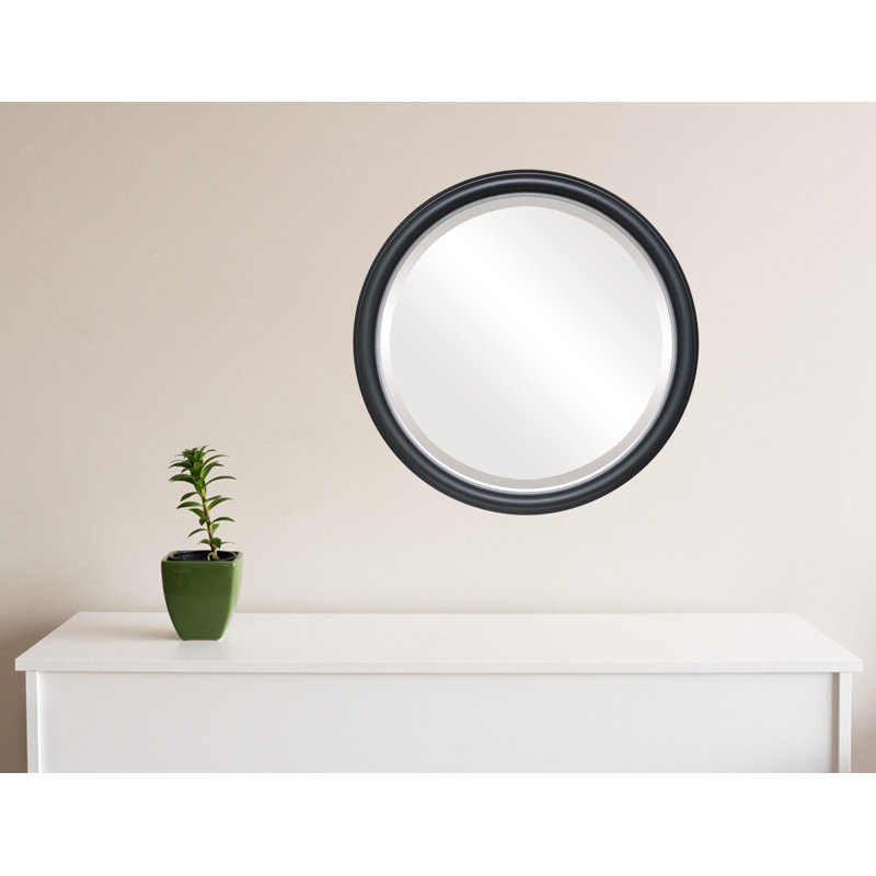 Jaysten Round Mirror, 19" H x 19" W, Silver