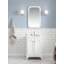 Grand meuble-lavabo de comptoir en marbre d'ingénierie avec robinet Carrara-36803136-36803138