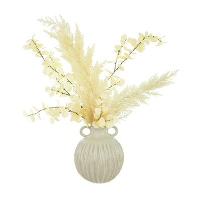 Arrangement d'eucalyptus Polysilk dans un vase