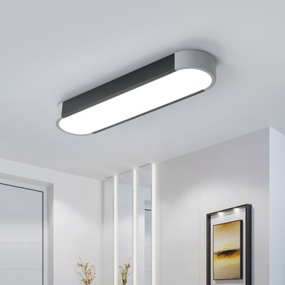 Cherron Masek 1 - Light 50cm Simple Rectangle Acrylic LED Flush Mount