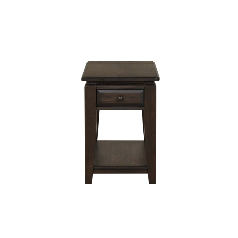 Traditional End Table W/ Storage