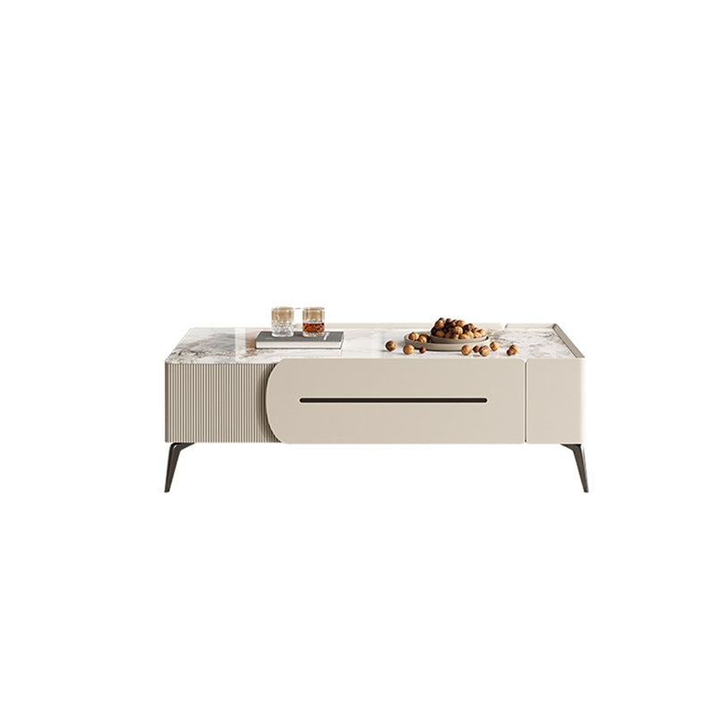 French style sintered stone coffee table