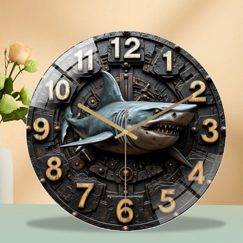Horloge murale Shark