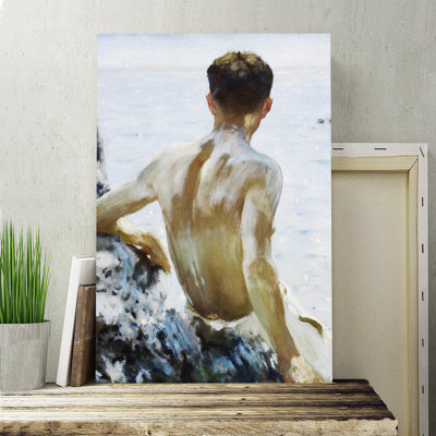 Henry Scott Tuke - Wrapped Canvas Painting