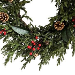Guirlande de Noël 24 po Real Touch