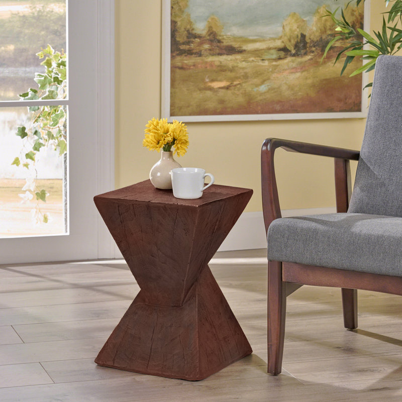 Table d'appoint Mgo, Brun