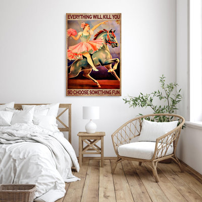 Impression sur toile, cirque Kyracha