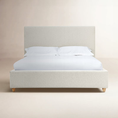 Linen Upholstered Bed