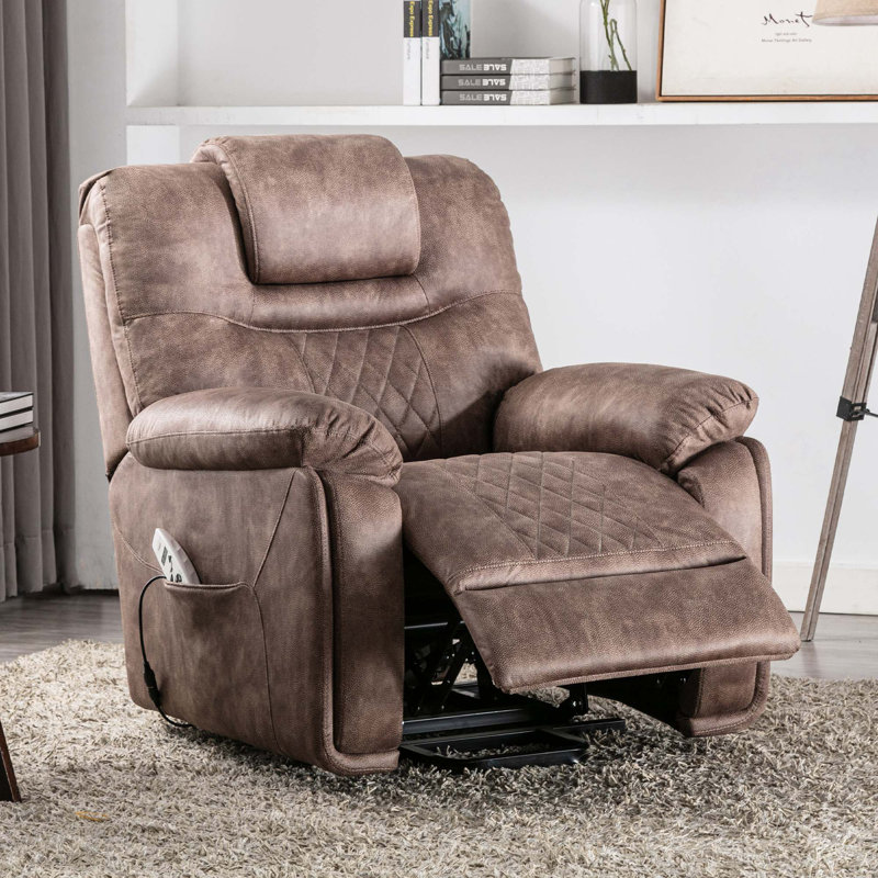 Fauteuil inclinable Yanairis, Brun
