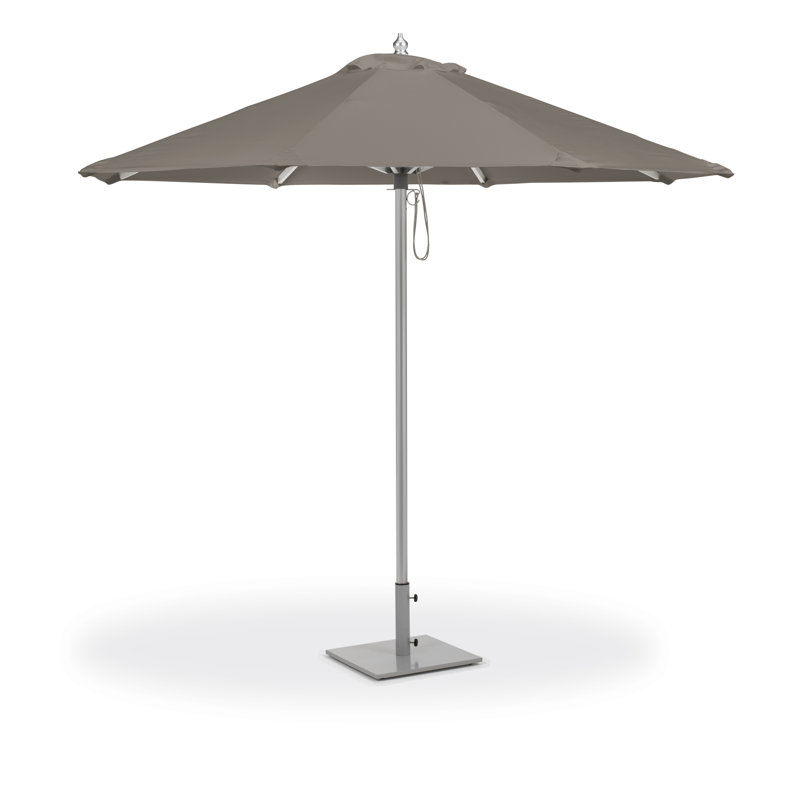 Sunbrella - marché 9 pi Oxford, Toile taupe