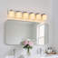 Luminaire de meuble-lavabo de salle de bain avec abat-jour en verre opale-541242077-558349879-558658357