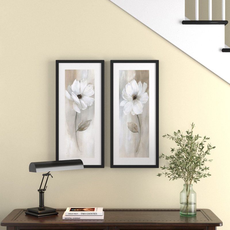 "Sheer Elegance I" 2-Piece Painting Set