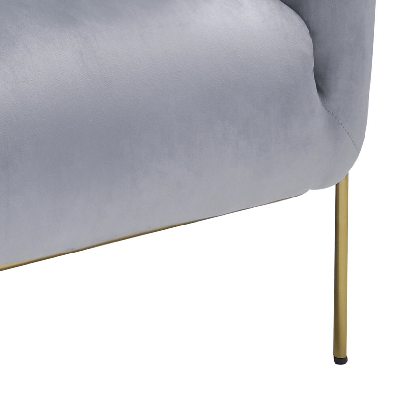 Velvet Barrel Chair
