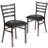 Prompton HERCULES Series Ladder Back Metal Restaurant Chair-1721514236-1721514239-1619204167