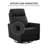 4-in-1 Ergonomic Recliner Chair With 360° Swivel & Rocking Glider Function, High-back Premium Faux Leather Single Sofa With Plush Upholstery For Nursery, Living Room, Home Office & Reading Nooks-1474201997