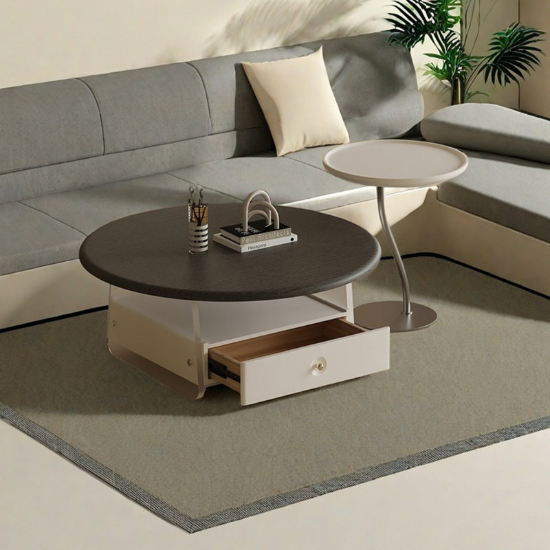 Acrylic Coffee Table with Piano Lacquer