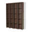Grand lit escamotable mural avec portes de rangement-1715742933
