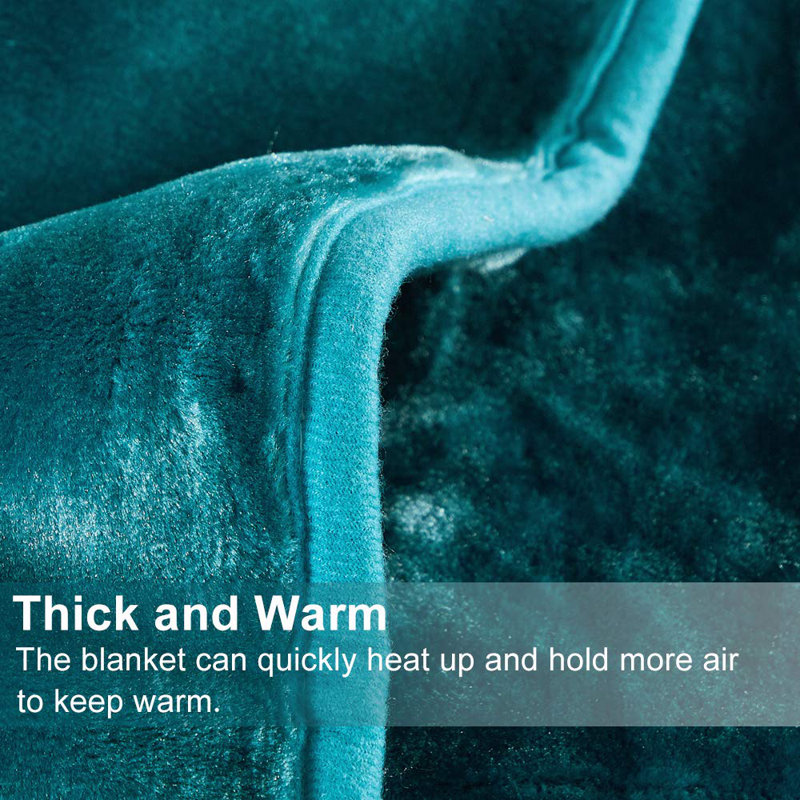 JasmineBlanket Luxury Soft Blanket, Teal