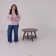 Cabool Round Coffee Table with Shelf