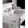 Madison Rectangular Console Bathroom Sink with Overflow
