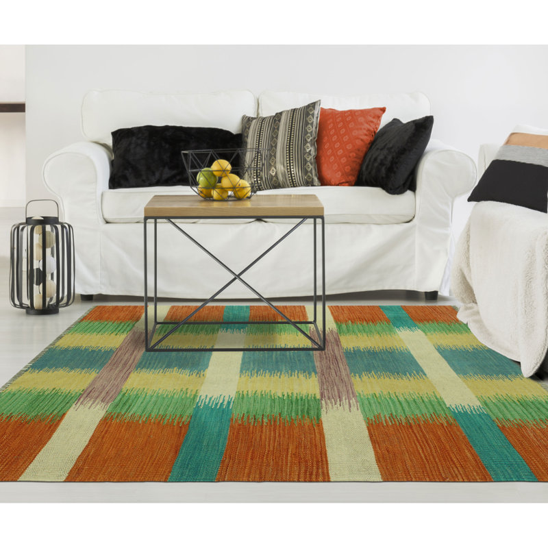 Brely Wool Striped Indoor Rug
