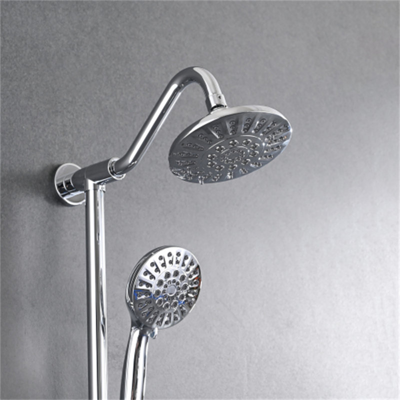Rain Dual Shower Head 1.75 GPM GPM, Chrome