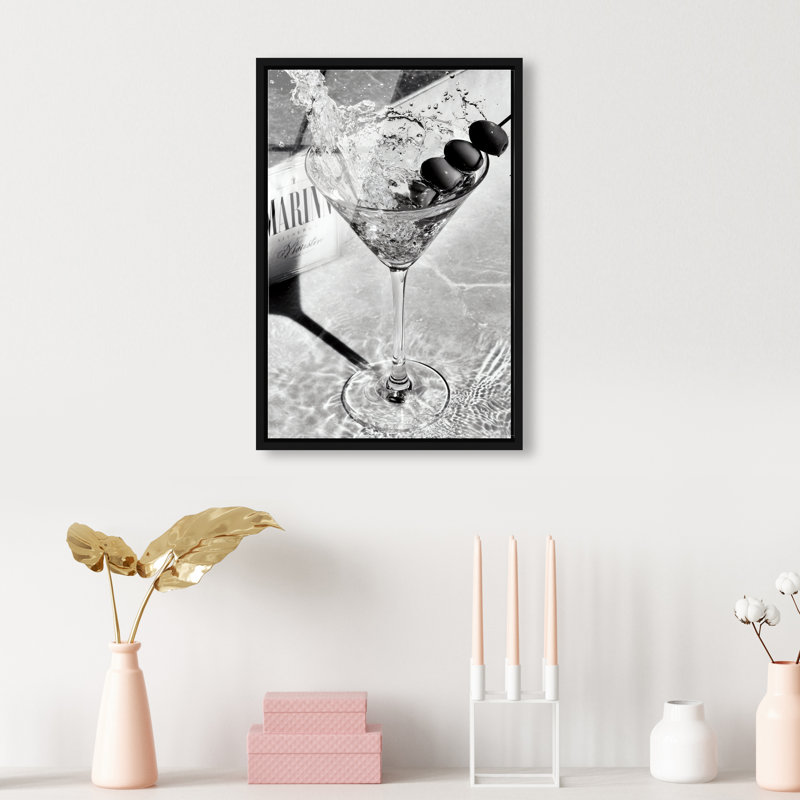 Chill Time II Print by Oliver Gal, 16"H x 11"W, Black Floater Frame