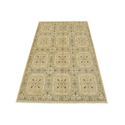 Anatolia Ziegler One-of-a-Kind 6'1" X 9'2" New Age Wool Area Rug in Beige