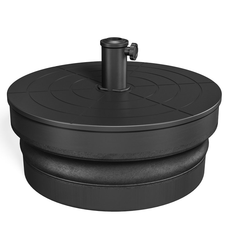 Base de parasol d'extérieur pliable robuste