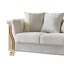 Causeuse en bois deux tons Chateau