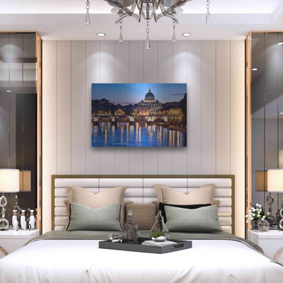 «Evening Reflections», art mural en métal