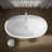 Sunstruck 65.5" L x 36" W Free standing Soaking Bathtub-11044919