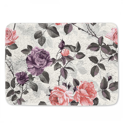 Vernen Microfiber / Microsuede Non-Slip Bath Mat