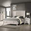 Mobilier de chambre à coucher 1 pièce à 5 tiroirs avec poignées à persiennes