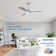 Nicola 52'' 3 - Blade Modern Ceiling Fan with Remote Control and Light Kit