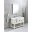 Miroir mural de salle de bain à DEL avec fonction antibuée et gradateur