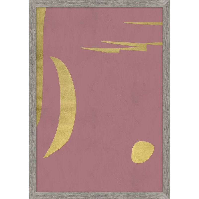 Blush Gilt Composition 1 Print by Thom Filicia