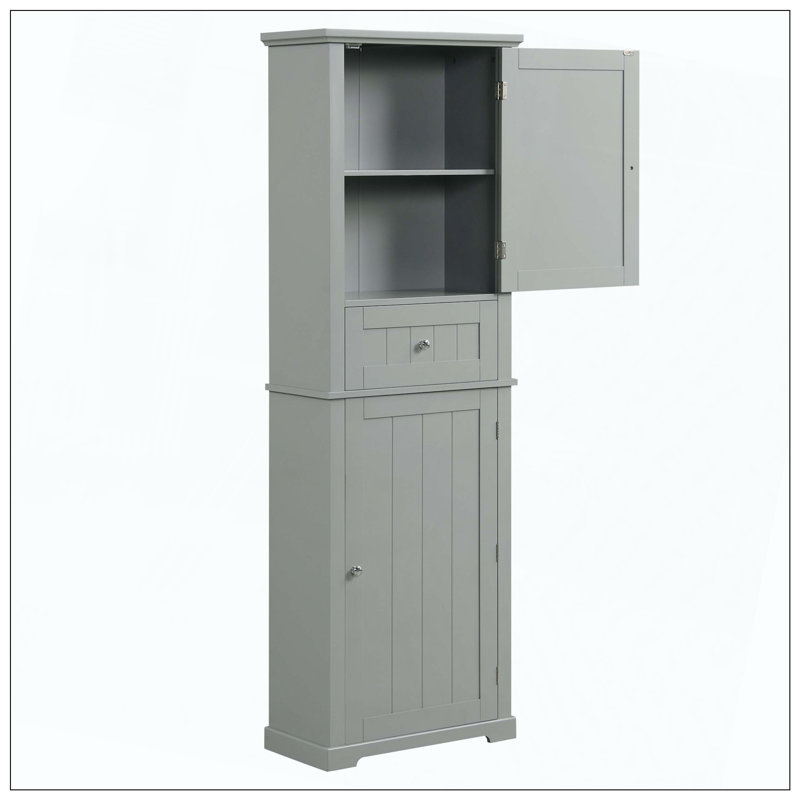 Tablette ajustable pour armoire de salle de bain Tall, Grey