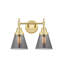 Éclairage pour meuble-lavabo à 2 lumières 17 po Caden Cone-363304682-320144485-276686803